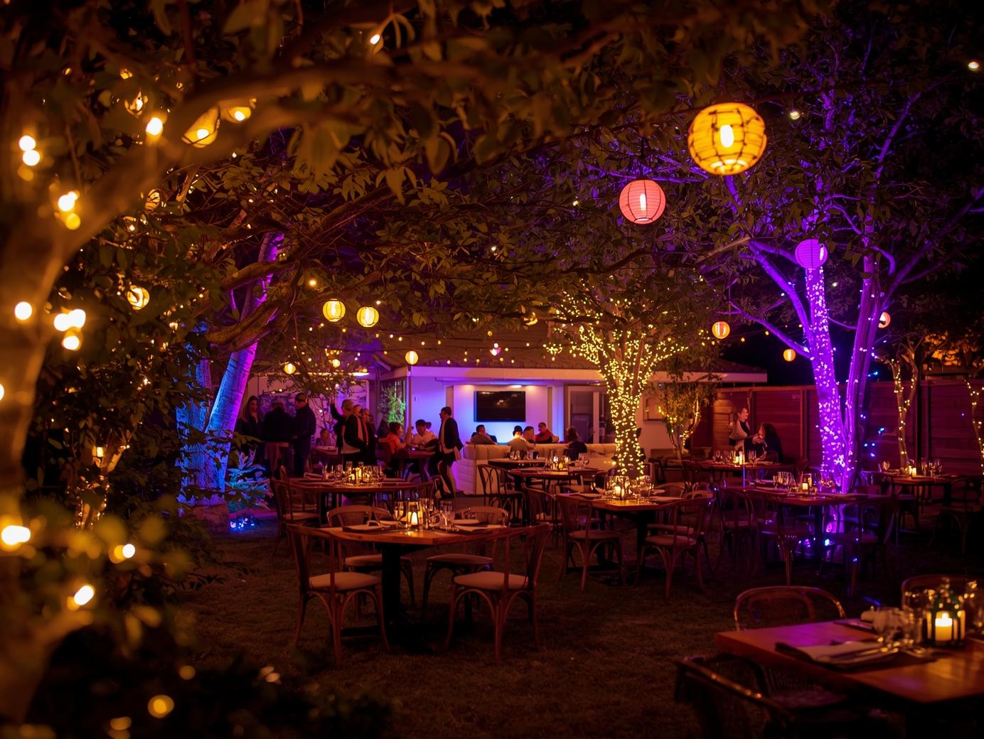 Iluminacion para tu fiesta