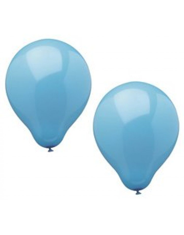 GLOBOS AZUL CELESTE