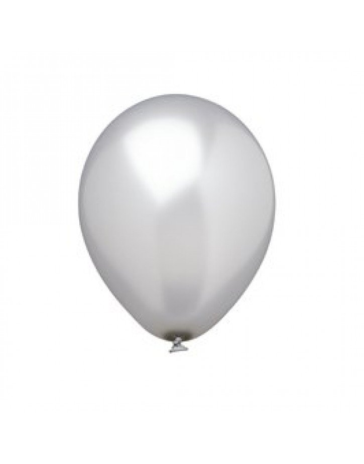 Globo plateado