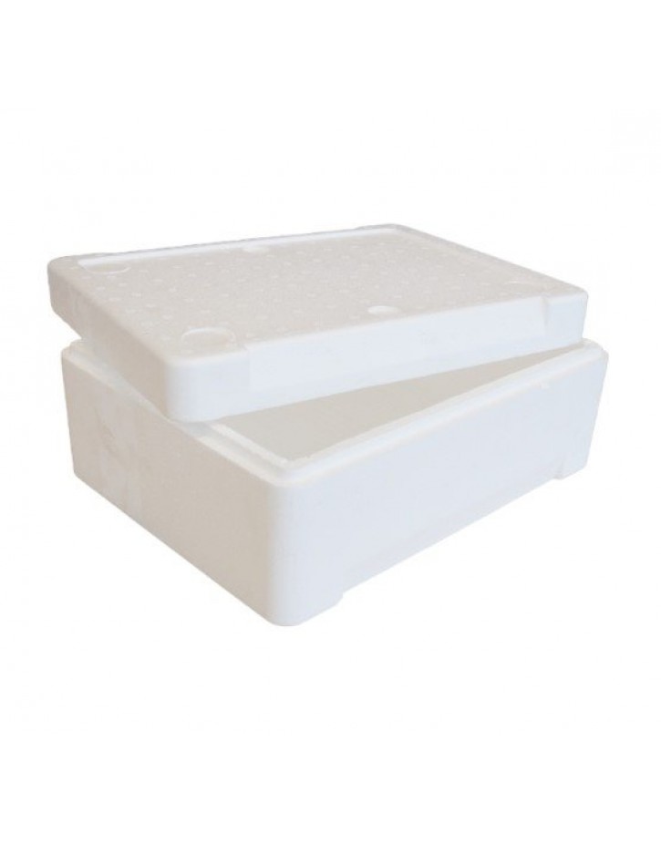 Caja y tapa de Poliestireno Expandido