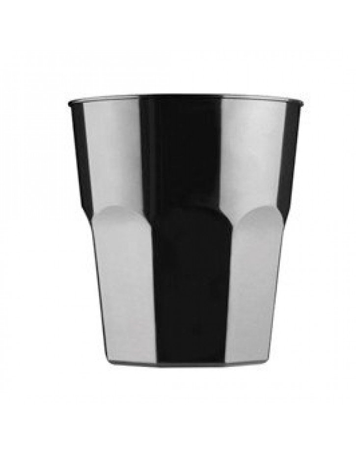 VASO DE LICOR COLOR NEGRO