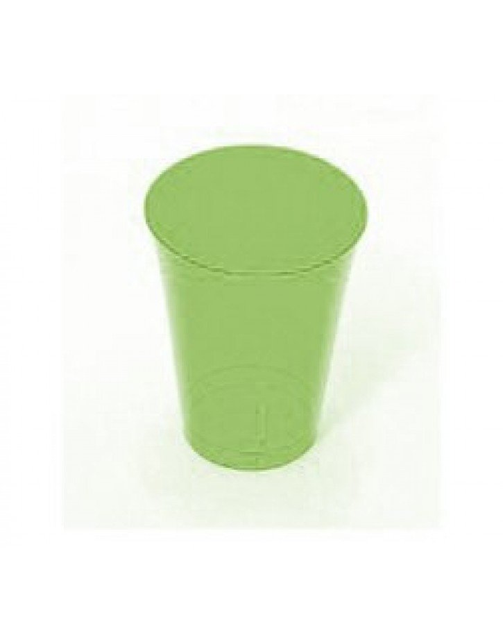 VASO PLASTICO COLOR VERDE