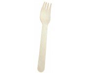TENEDOR MINI MADERA 10,5 cm