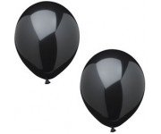 GLOBOS COLOR NEGRO 10 Ud/Paq 