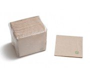 SERVILLETA BIO PAPEL RECICLADO  20X20 cm  (50 Ud/Paq)