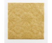 SERVILLETAS ESTAMPADAS 16,5 x 16,5 cm ORO  (16 Ud/Paq)