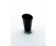 VASO CONICO 75 cc NEGRO