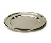 BANDEJA PLASTICO PLATA