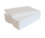 Caja y tapa de Poliestireno Expandido 7,5 litros (Caja x 30 unidades)