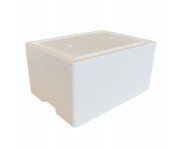 Caja térmica de poliestireno expandido 16 litros, para transporte de alimentos (1 paquete de 16 unidades)