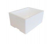 Caja y tapa de Poliestireno Expandido 16 litros (Caja x 16 unidades)