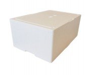 Caja térmica de poliestireno expandido 41 litros, para transporte de alimentos (1 paquete de 5 unidades)