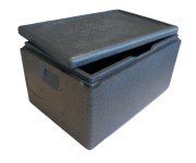 Caja térmica de polipropileno expandido GN1/1 48 litros, para transporte de alimentos (1 unidad)