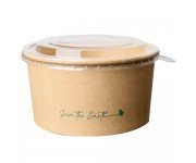 ENSALADERA CARTÓN BOL + TAPA 1300ML (200 uds/caja)
