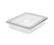 Envase plástico con tapa loncheado pet h40 grande