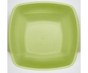 PLATO HONDO PP  18 cm PISTACHO  6 Ud/Paq