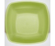 PLATO HONDO PP  18 cm PISTACHO  6 Ud/Paq