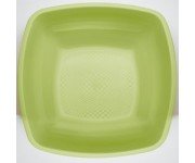 PLATO HONDO PP  18 cm PISTACHO  6 Ud/Paq