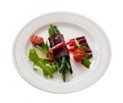 PLATO EXTRA RESISTENTE BORDE PLATA