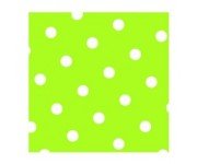 SERVILLETAS DOTS  20 x 20 cm VERDE LIMON (20 Ud/Paq)