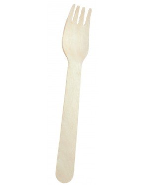 TENEDOR MINI MADERA 10,5 cm