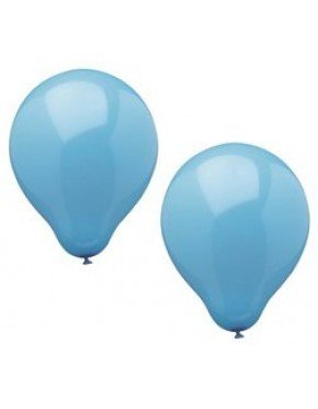 GLOBOS AZUL CELESTE