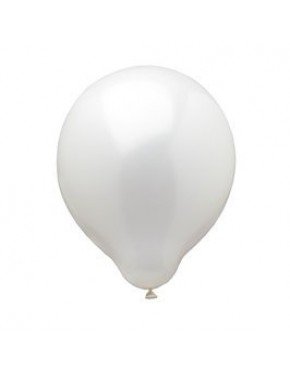 GLOBOS COLOR BLANCO 10 Ud/Paq 