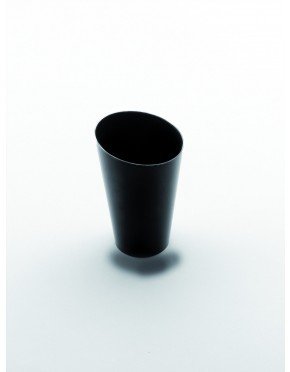 VASO CONICO 75 cc NEGRO
