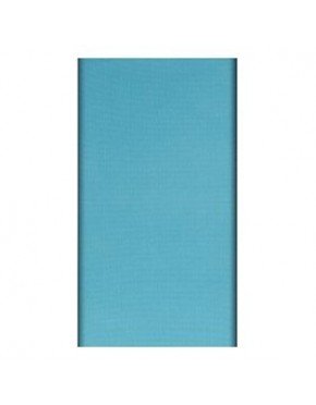 MANTEL EFECTO TELA COLOR TURQUESA