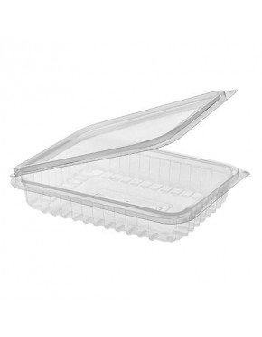 Envase plástico con tapa loncheado pet 850-h40