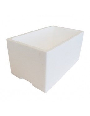 Caja y tapa de Poliestireno Expandido 27 litros (Caja x 12 unidades)