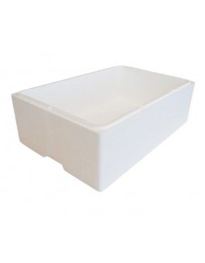 Caja y tapa de Poliestireno Expandido 31 litros (Caja x 7 unidades)