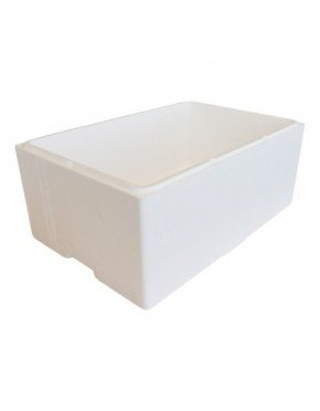 Caja y tapa de Poliestireno Expandido 41 litros (Caja x 5 unidades)