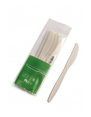 CUCHILLO DE MAIZ BIO Y COMPOSTABLE 17,5 cm (50 Ud/Paq)