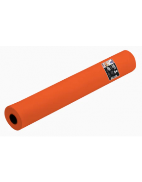 ROLLO MANTEL NARANJA ASPECTO TELA TNT 1,20x50 m (1 ud/paq)