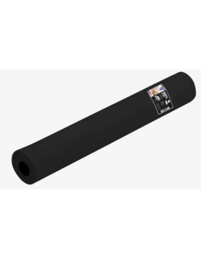 ROLLO MANTEL NEGRO ASPECTO TELA TNT 1,20x50 m (1 ud/paq)
