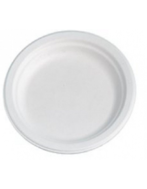 PLATO CAÑA DE AZÚCAR 26 cm EXTRA RESISTENTE (50 Ud/Paq)