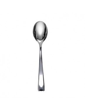 Cuchara sopera efecto metal 17 cm