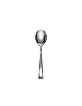 Cuchara de postre efecto metal 13 cm