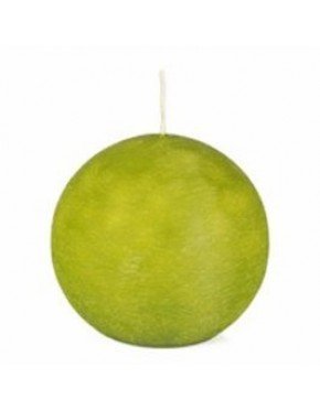 VELA BOLA REDONDA DIAM. 8 CM KIWI  1 Ud/Paq