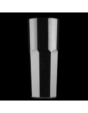 VASO COCTEL LARGO DRINK 350 cc NEGRO (10 Ud/Paq)