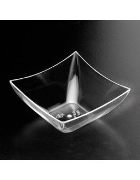 CUENCO CUADRADO 90 cc TRANSPARENTE