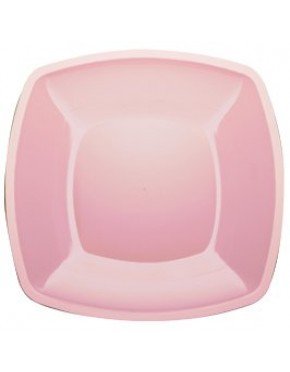 PLATO LLANO ROSA CLARO