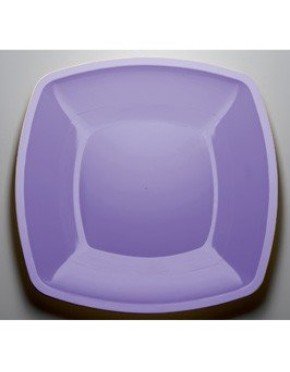 PLATO DE PLÁSTICO GRANDE COLOR VIOLETA