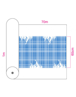 ROLLO MANTEL DECORADO FALLERO 1 X 70 M FALLAS 2026