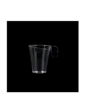 TAZA CAFÉ DESIGN 72 ml TRANSPARENTE (12 Ud/Paq)