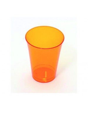 VASO 200 cc  NARANJA (10 Ud/Paq)