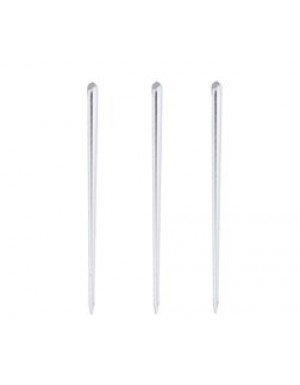 PALILLOS DECORATIVOS 9 cm TRANSPARENTES  80 Ud/Paq