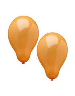 GLOBOS COLOR NARANJA 10 Ud/Paq 