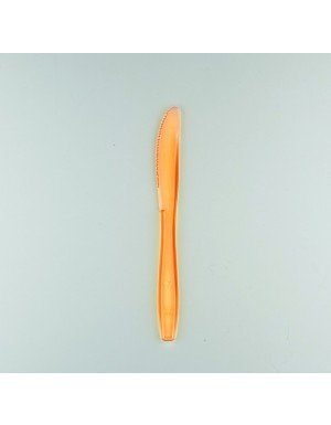 CUCHILLO 19 cm PS NARANJA